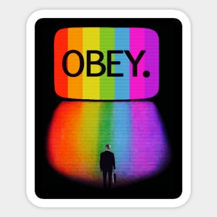 OBEY. Sticker